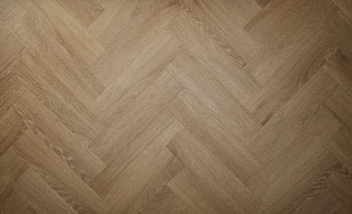 Cottage Oak Herringbone LVT Flooring