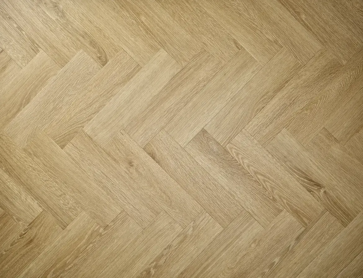 Country Oak Herringbone LVT Flooring
